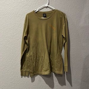 Obey Olive Green long sleeve T-Shirt Women’s Size Medium